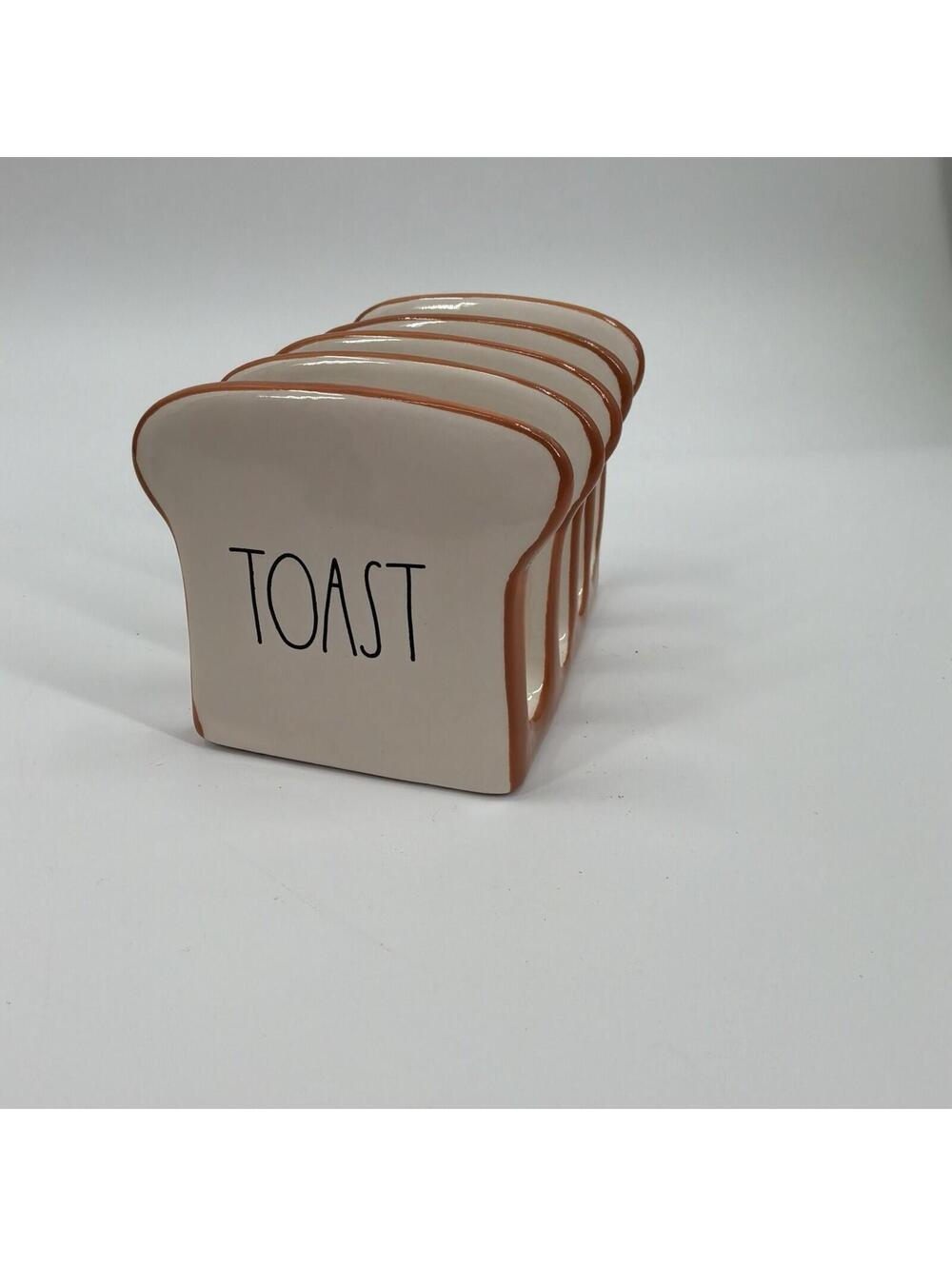 Rae Dunn Toast Bread Holder Ceramic Kitchen Decor